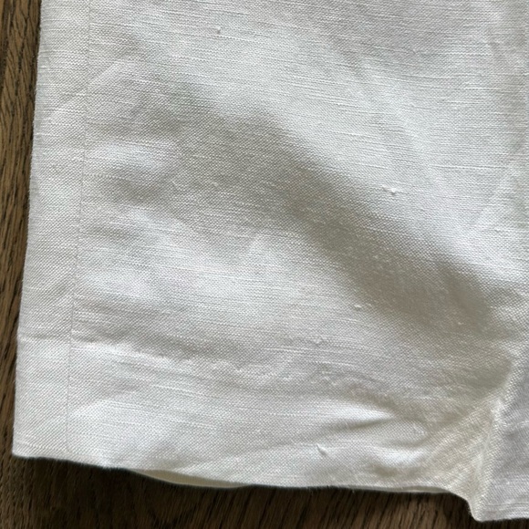 Nine West Linen Blend White Pants - Size 2 - Picture 4 of 8